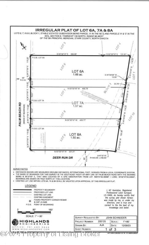 LOT 6A, BLOCK 1, STABLE ESTATE, DICKINSON, ND 58601, photo 1